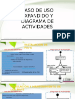 Casos de Uso Expandido y Diagramas