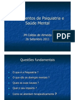 1. Introdução à Psiquiatria e Saúde Mental