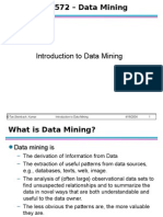 © Tan, Steinbach, Kumar Introduction To Data Mining 4/18/2004 1