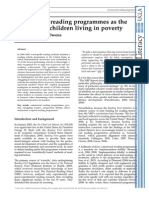 Commercial Reading Programmes As The Solution For Children Living in Poverty