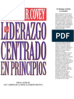 El Liderazgo Centrado en Principios 400 Paginas