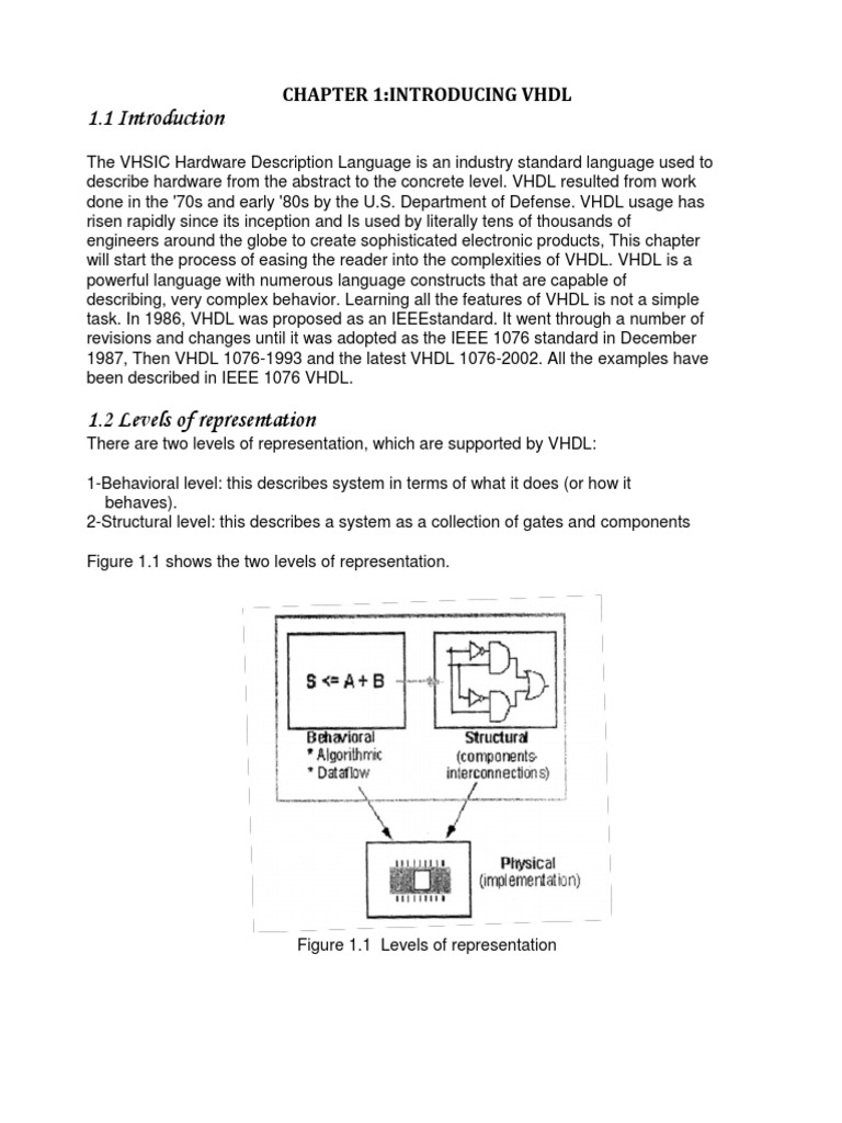 VHDL Tutorial | PDF | Control Flow | Vhdl