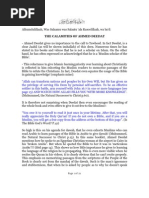 Download The Calamities of Ahmed Deedat by kabzaa SN25381993 doc pdf