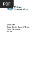 Download Epicor Service Connect 10 for Epicor ERP Course 100700 by nerz8830 SN253820694 doc pdf