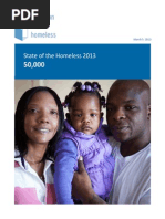 State of the Homeless 2013
