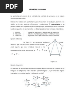 Geometría Euclidiana