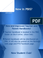 whats new in pbis 14-15