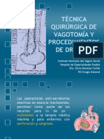 14 Tcnicaquirurgicadevagotomayprocedimientosdedrenaje 120820211817 Phpapp02