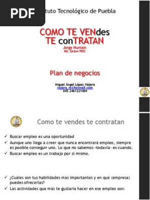 como te vendes te contratan pdf