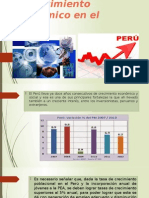 El Crecimiento Económico en El Perú