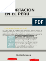 EXPORTACION EN EL PERU
