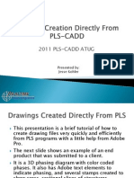 Drawing Creation asfaDirectly From PLS-CADD