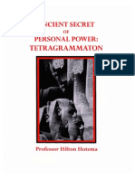 Hilton Hotema - Ancient Secret of Personal Power, Tetragrammaton (3)