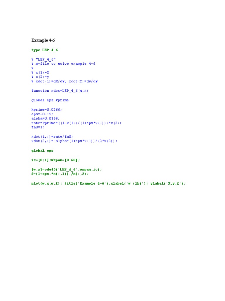 Example 4-6: Type LEP - 4 - 6 | PDF | Technology & Engineering