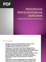 Download PENGURUSAN PENYELENGGARAAN BANGUNAN by Mpajak Gantung SN253844344 doc pdf