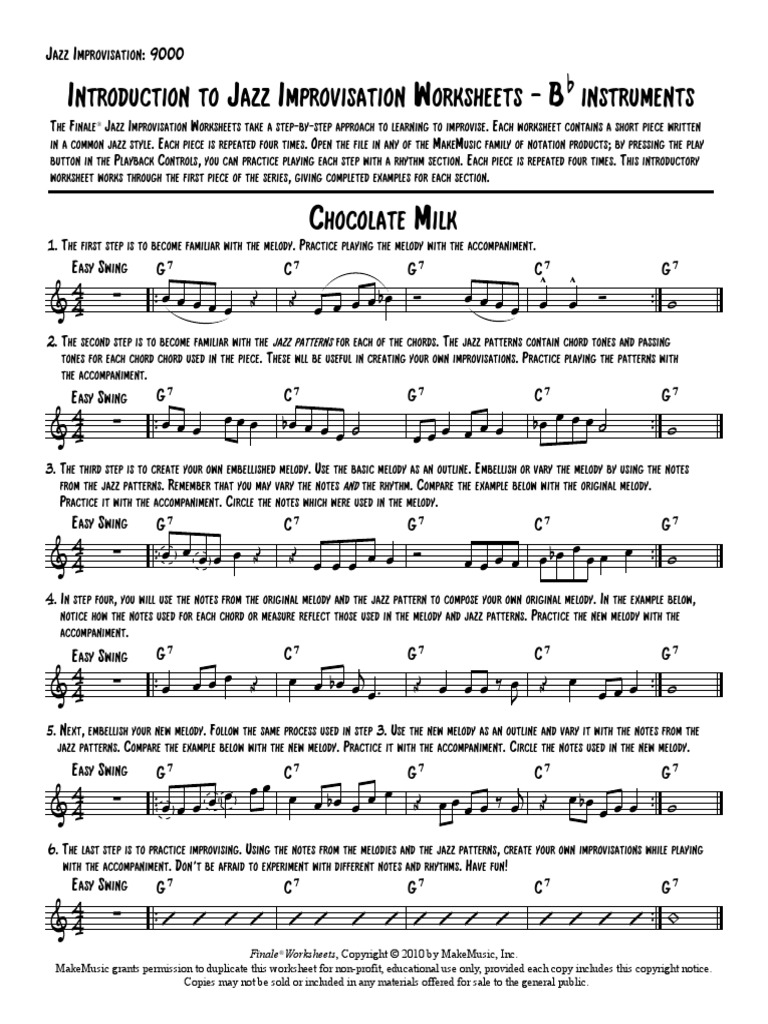 Jazz Improvisation PDF | PDF