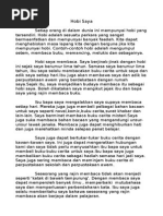 Karangan-Aku Sebuah Buku