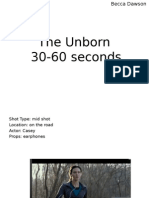 The Unborn 30-60 Seconds