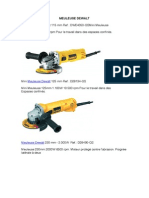 MEULEUSE DEWALT