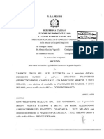 Yahoo-RTI CA Milano Sentenza 7.1.2015