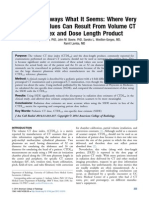 J Am Coll Radiol 2014 v11p233 Seibert Dose If Not Always What It Seems