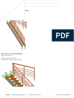 Steel Stairs for Residential Building