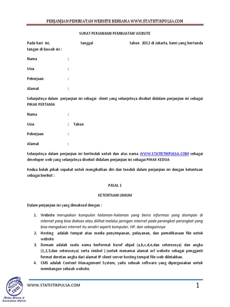 Contoh Surat Pengaktifan Website / Contoh Surat Keberatan Yang Terbaik
