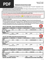 HPACO Itinerary April 2012 (En)