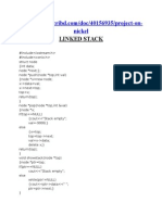 Nickel: Linked Stack