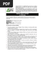 Advert Senior Credit Officer GL 2