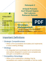 Strategic Management Input