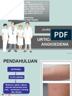Journal Reading Urticaria, angioedema