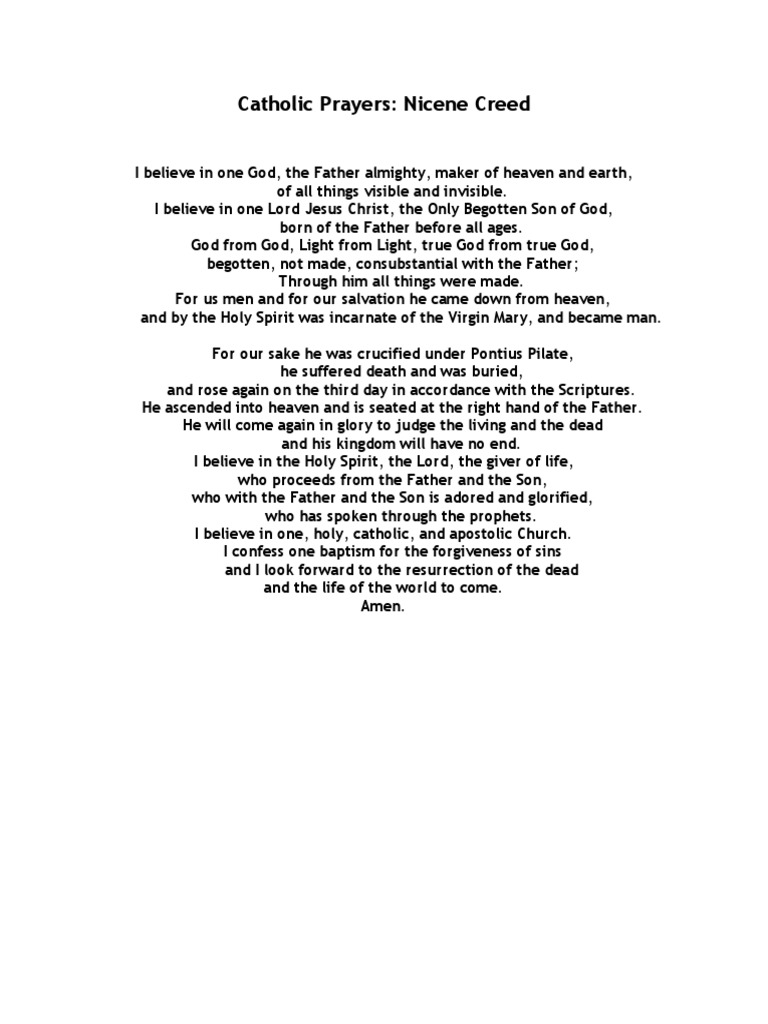 Nicene Creed Arianism Athanasius Of Alexandria