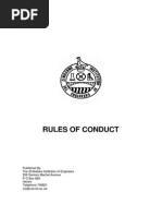 ICE Professional Conduct Code Overview | PDF | Bribery | Plagiarism