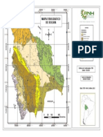 Mapa Fisiografico de Bolivia