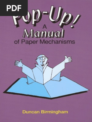 Pop-up - A Manual of Paper Mechanisms -Duncan Birmingham