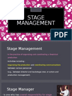 Stage Management