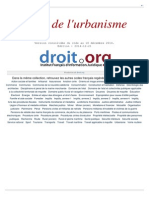 Urbanisme PDF