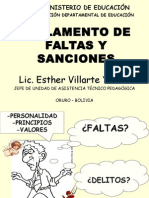 EVY Reglamento de faltas y sanciones Julio 2011.ppt