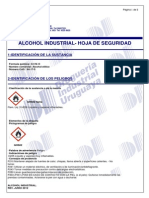 Alcohol Industrial - Msds (1)