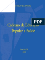 Caderno Educacãoo Popular Saúde