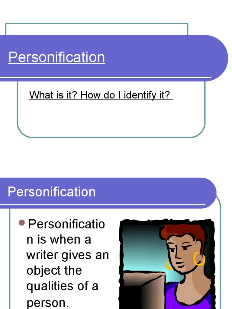 Understanding Personification in Writing | PDF | Poetry