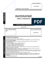 3003 Matematika 2009 Alb Napredno Nivo Juni