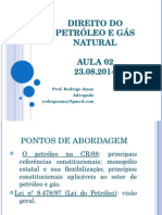 Direito Do Petróleo e Gás Natural - Aula 2 - 23.08.2014