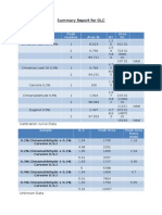 Summary Report for GLC