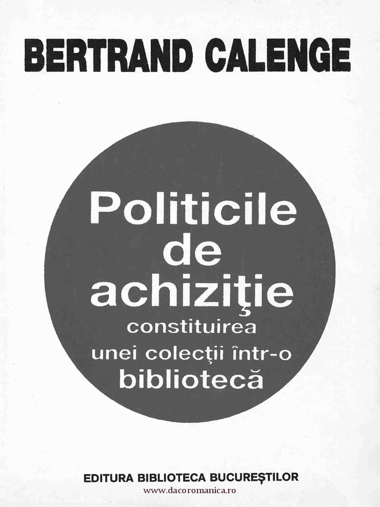 Politicile De Achizitie