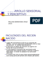 El Desarrollo Senso-Perceptivo Del Niño