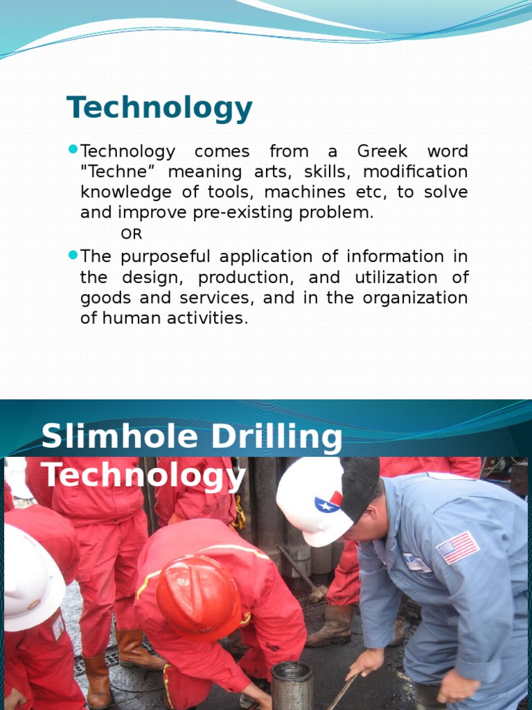 Slim Hole Drilling Technology | PDF | Drilling | Drilling Rig