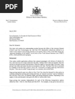 Uber Letter Agreement