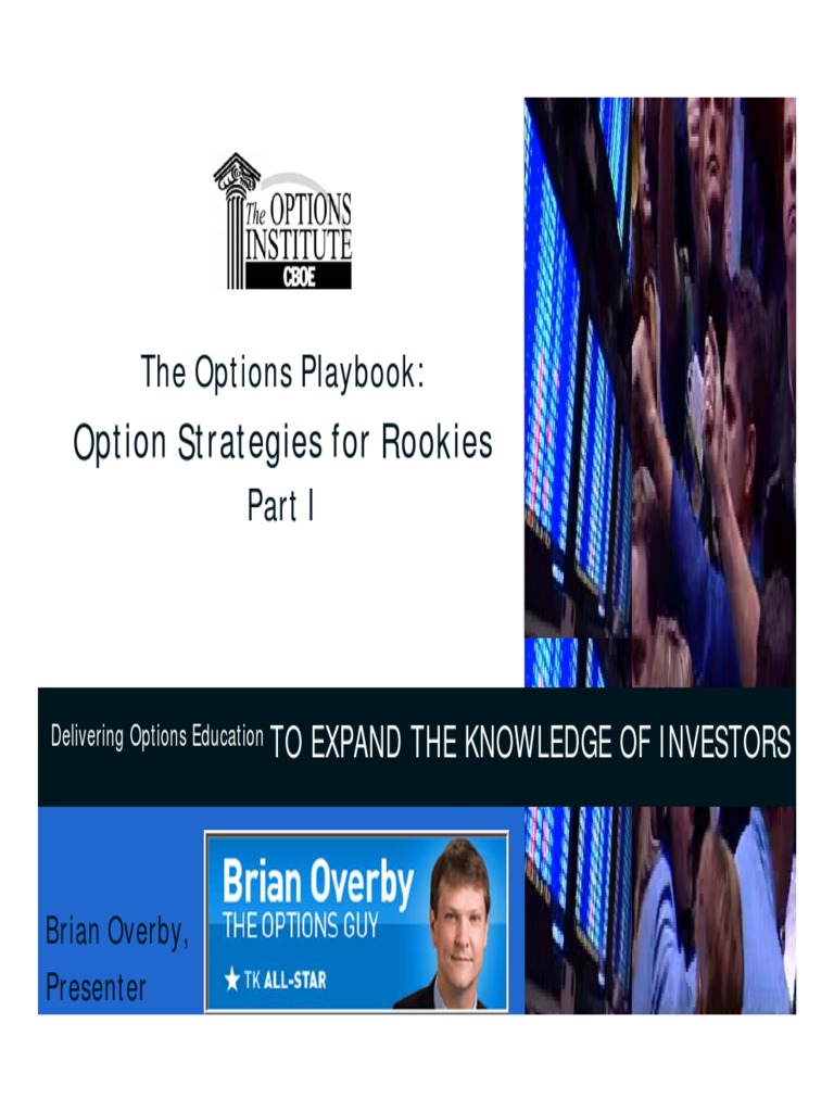 Options Strategies for Beginners | PDF | Law